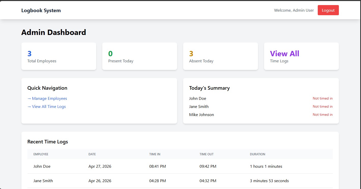 Logbook System